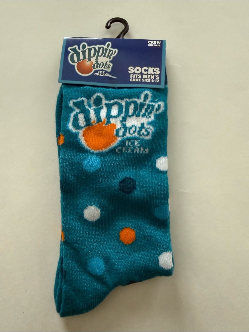 Dippin’ Dots Socks Fits Men’s Shoe Size 6-12